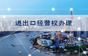 上海进出口权办理