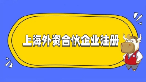 上海外资合伙企业注册
