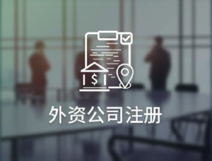上海外资公司注册